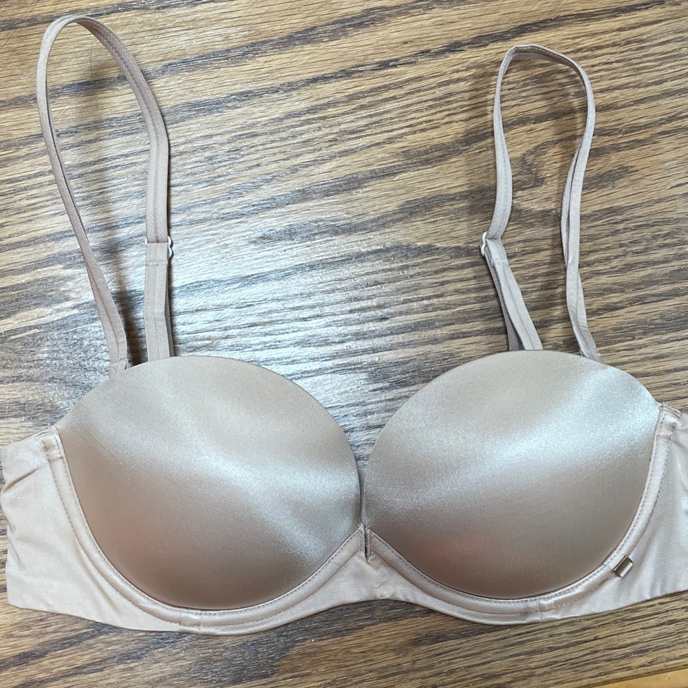 Victoria's Secret Shimmering Tan Bra